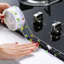 1入組廚房防水防黴膠帶瓷磚縫隙密封條