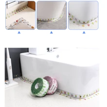 1入組廚房防水防黴膠帶瓷磚縫隙密封條