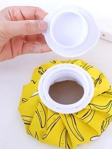 1 Piece/Portable Ice Bag/Heat Bag, Multi-Purpose Reusable, Cooling Ice Bag In Summer, Keeping Warm In Winter, Home Outdoor - Yellow - View 4