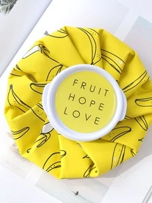 1 Piece/Portable Ice Bag/Heat Bag, Multi-Purpose Reusable, Cooling Ice Bag In Summer, Keeping Warm In Winter, Home Outdoor - Yellow - View 1