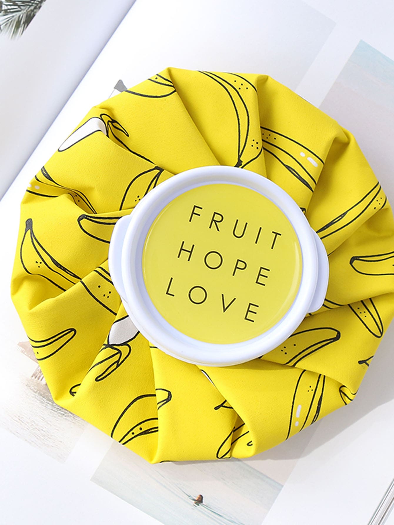 1 Piece/Portable Ice Bag/Heat Bag, Multi-Purpose Reusable, Cooling Ice Bag In Summer, Keeping Warm In Winter, Home Outdoor - Yellow - View 1