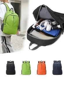 Ultra-lightweight Foldable Backpack, Water Resistant Hiking Backpack, Small Size Camping Outdoor Backpack - Black - View 4