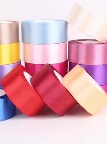 1 dây ruy băng gói quà nhiều màu 4cm, - Màu Hồng Tươi - Xem 2