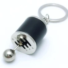 1pc Gear Shift Keychain For Decoration or Gifts - Black - View 5