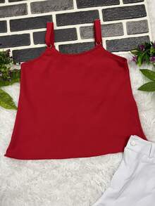 Women Tank Tops & Camis - Đỏ - Xem 3