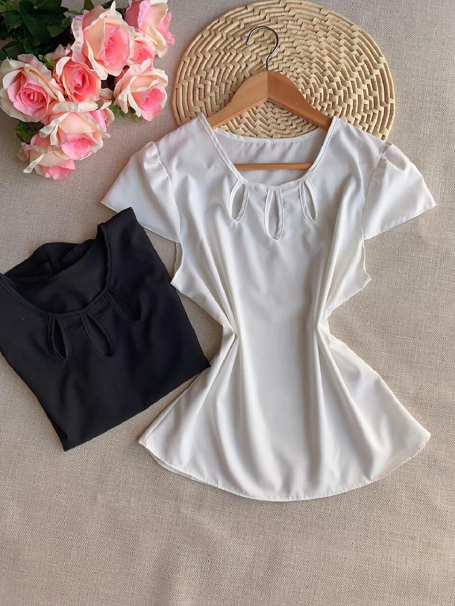 Women Blouses - trắng - Xem 1