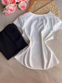 Women Blouses - trắng - Xem 2