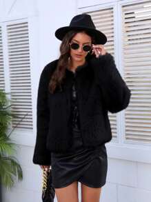Women Coats - màu đen - Xem 1