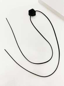 1pc Vintage Black Rose Flower Choker Necklace For Evening Party Or Ball, A Gift For Friends' Date Valentines,Mom,Mother,Mother's Day,Gift