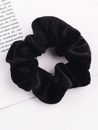 時尚絲絨寬頭髮大腸髮圈帶A蝴蝶結裝飾用品