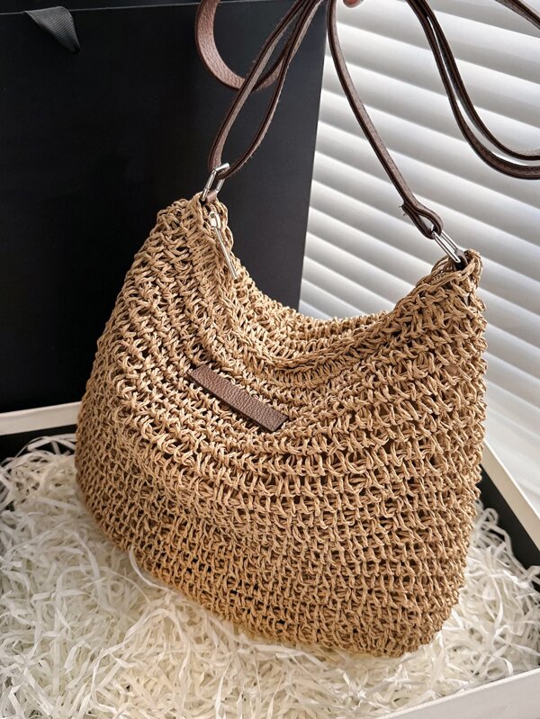 Minimalist Straw Bag SHEIN USA