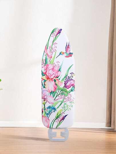 1pc Floral Print Ironing Board Cover,Bag,Organizer,Storage