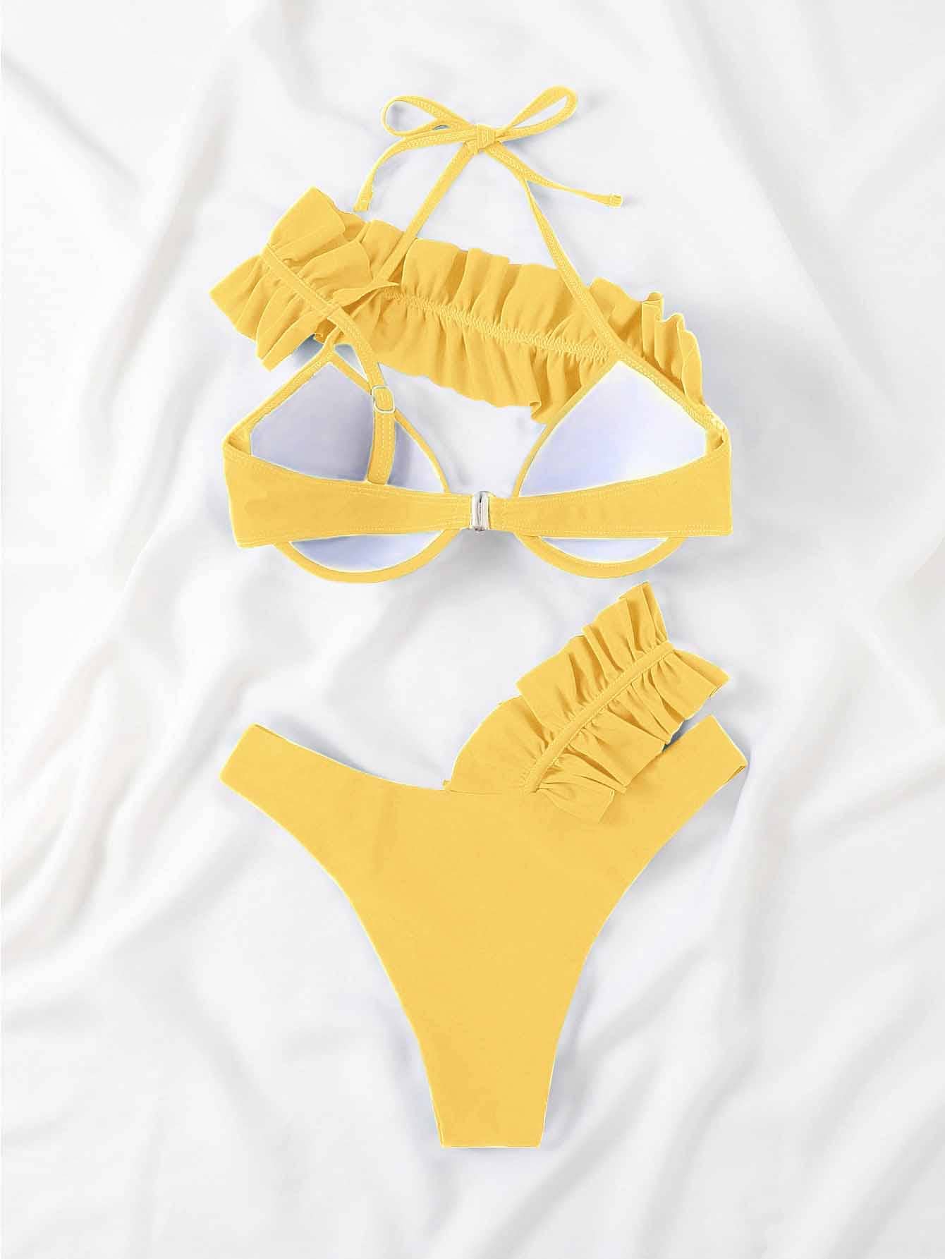 2023 New European And American Style Hard Cub Bikini, Women's