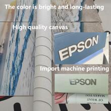 3入組/套無框黑色和白色奶牛海報墻面裝飾 - 彩色 - 查看 7