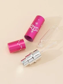 5ml Butterfly Pattern Pink Perfume Bottle - Pink - View 3