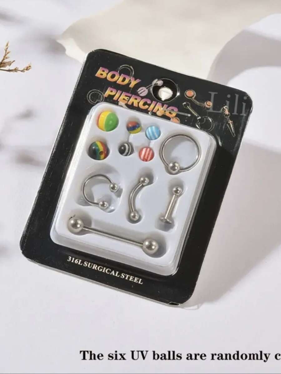 Piercings - 銀色 - 查看 1