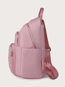Malist Flower Embroidery Functional Backpack For Women, Business Casual Commuting Travel Backpacks, Cute Multi-Compartment Versatile Computer Daypack, Portable Campus School Bag For Junior High School And College StudentsSchool Backpack,School Bag,Backpack For School,Back To School,Big Backpack,Classic Casual, Suitable For Teen Girls Women College Students, Perfect For Back To School,College,Middle School, High School