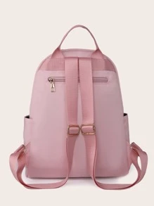 Malist Flower Embroidery Functional Backpack For Women, Business Casual Commuting Travel Backpacks, Cute Multi-Compartment Versatile Computer Daypack, Portable Campus School Bag For Junior High School And College StudentsSchool Backpack,School Bag,Backpack For School,Back To School,Big Backpack,Classic Casual, Suitable For Teen Girls Women College Students, Perfect For Back To School,College,Middle School, High School