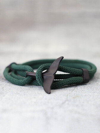 سوار مصنوع يدويًا بشكل ذيل الحوت مع تميمة التنين، حبل أحمر للرجال، سوار قابل للتعديل، مجوهرات