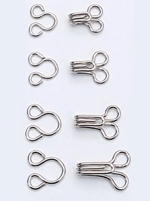 10 paires À Usages Multiples Vêtements Boucle