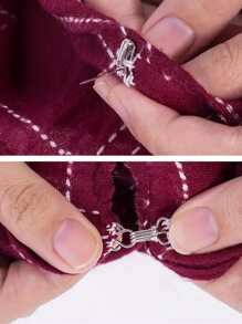 10 paires À Usages Multiples Vêtements Boucle