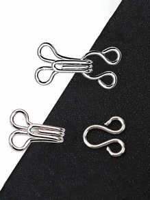 10 paires À Usages Multiples Vêtements Boucle