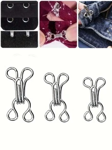 10 paires À Usages Multiples Vêtements Boucle
