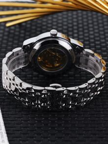 Relojes Mecánicos para Hombre - Plateado - Ver 6