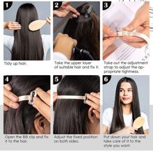 1 Miếng Thắt lưng Tức thì Nâng Cơ Mặt Ban nhạc Vô hình Chiếc kẹp tóc Đến Loại bỏ Mắt Đuôi cá Nếp nhăn Nâng Cơ Mặt Patch Có thể tái sử dụng Băng nâng cơ mặt Đen - màu đen - Xem 6