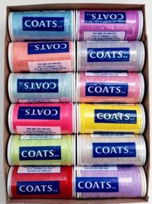 3 carretes de hilo para coser, básico de hogar,  200 mts cada carrete - Multicolor - Ver 2