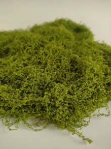 Artificial Moss String For Garden Decoration, Landscaping, Indoor Or Outdoor Use, Various Shapes Available - Mint Green - View 6