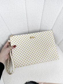 幾何樣式PU皮革時尚腕帶