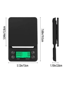 1只手沖咖啡稱重器,多功能高精度0.1g