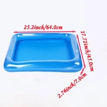 41 piezas de juguetes de pesca para niños, caña de pescar magnética, pez de plástico magnético, piscina cuadrada grande, juego interactivo para padres e hijos. Color aleatorio - Multicolor - Ver 7