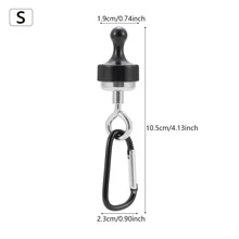 Outdoor Hook For Camping Lantern, Tarp, Tent Fastening Camping Stuff - Black - View 5