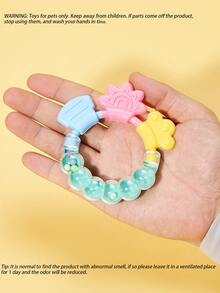 1 件随机颜色猫/狗爱好者礼物和狗/猫妈妈爱宠物声音玩具 - 彩色 - 查看 5