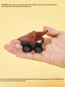 1pc Random Dinosaur Design Cat/Dog Lover Gift And Dog/Cat Mom Love Pet Chasing Toy - Multicolor - View 6