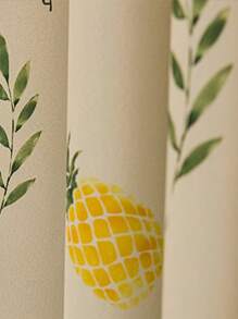 1pc Blackout Printed Curtain For Window - Multicolor - View 4