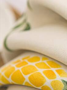 1pc Blackout Printed Curtain For Window - Multicolor - View 6