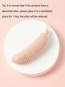 1pc Random Color Durable Cucumber Shape Dog Chew Toy For Teeth Cleaning And Interactive Play With Pet - Multicolor - View 6