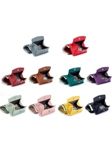 Fashion Women Purses Female Wallets Lady Small Coin Pocket Card Holder Mini Money Bag Rfid Coin Purse Wallet Female Wallet - Baby Pink - View 3