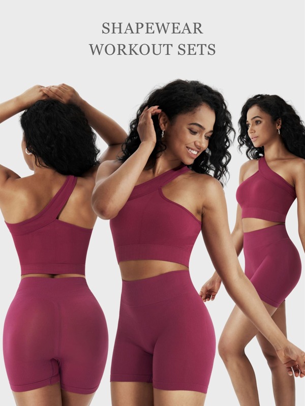 Solid Seamless Body Shapewear Set SHEIN USA