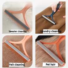 Carpet Hair Removal Brush, Lint Roller - Orange - View 1