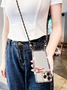 Đồ trang trí Rhinestone Ốp lưng & bao da điện thoại Với dây kéo - Nhiều màu - Xem 2