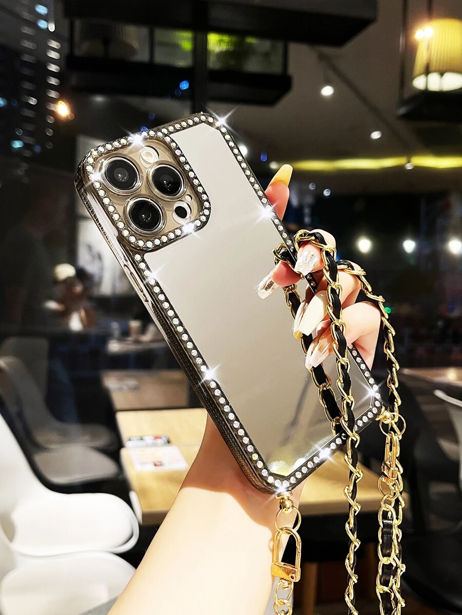 Đồ trang trí Rhinestone Ốp lưng & bao da điện thoại Với dây kéo - Nhiều màu - Xem 1