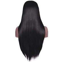 Lace Front Long Straight Synthetic Wig
