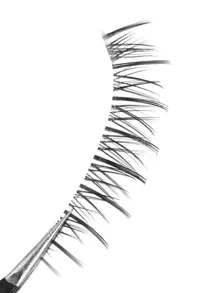 MAGEFY 10Pairs Of Natural Cross Full False Eyelashes With Clear Stem,Fluffy Slim For Everyday Use Manga Eyelashes, Travel Essentials - Black - View 4