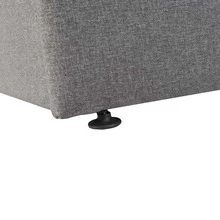 MERAX Full Size Upholstered Platform Bed With A Hydraulic Storage System - 灰色 - 查看 11