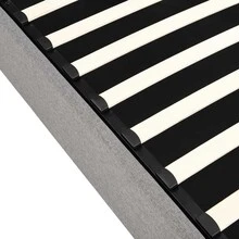 MERAX Full Size Upholstered Platform Bed With A Hydraulic Storage System - 灰色 - 查看 9