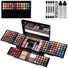 Professional Makeup Gift Sets For Women - 185 Colors Makeup Palette Include Eyeshadows, Concealers, Lip Colors, Highlighters, Blushes, Face Contour Powder, Eyebrow Powder, Eyeliner Pencil, Mirror All In One Makeup Sets